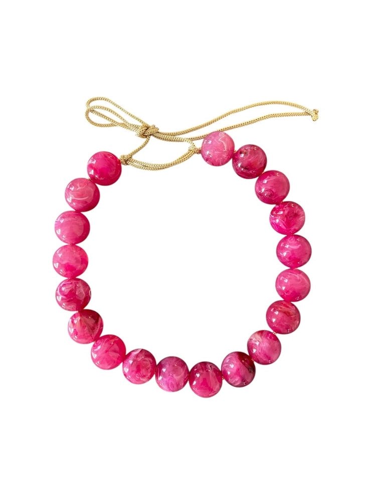 KMs GEMs Chunky Beaded Necklace - Capri by Sunset & Co.