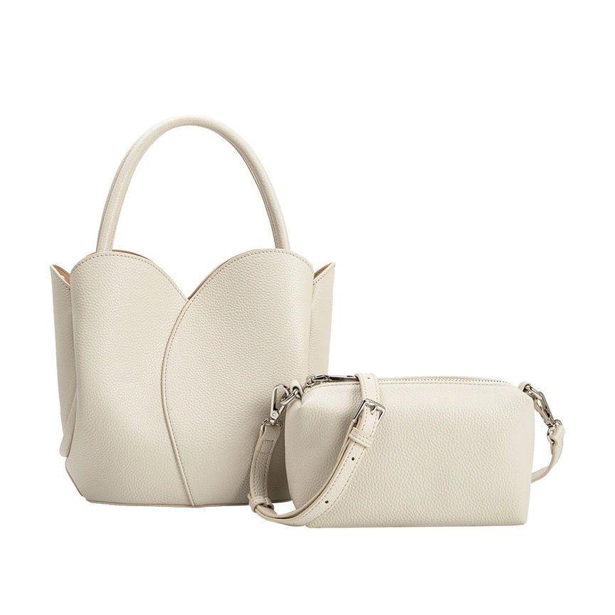 Melie Bianco Tulip Recycled Vegan Top Handle Bag - Capri by Sunset & Co.