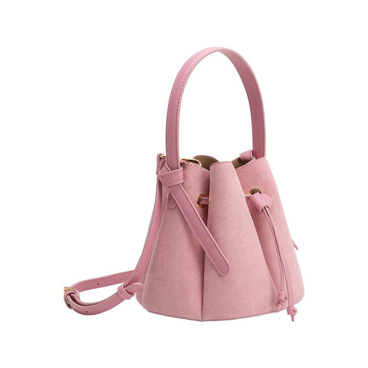 Melie Bianco Laguna Mini Vegan Suede Top Handle Bag