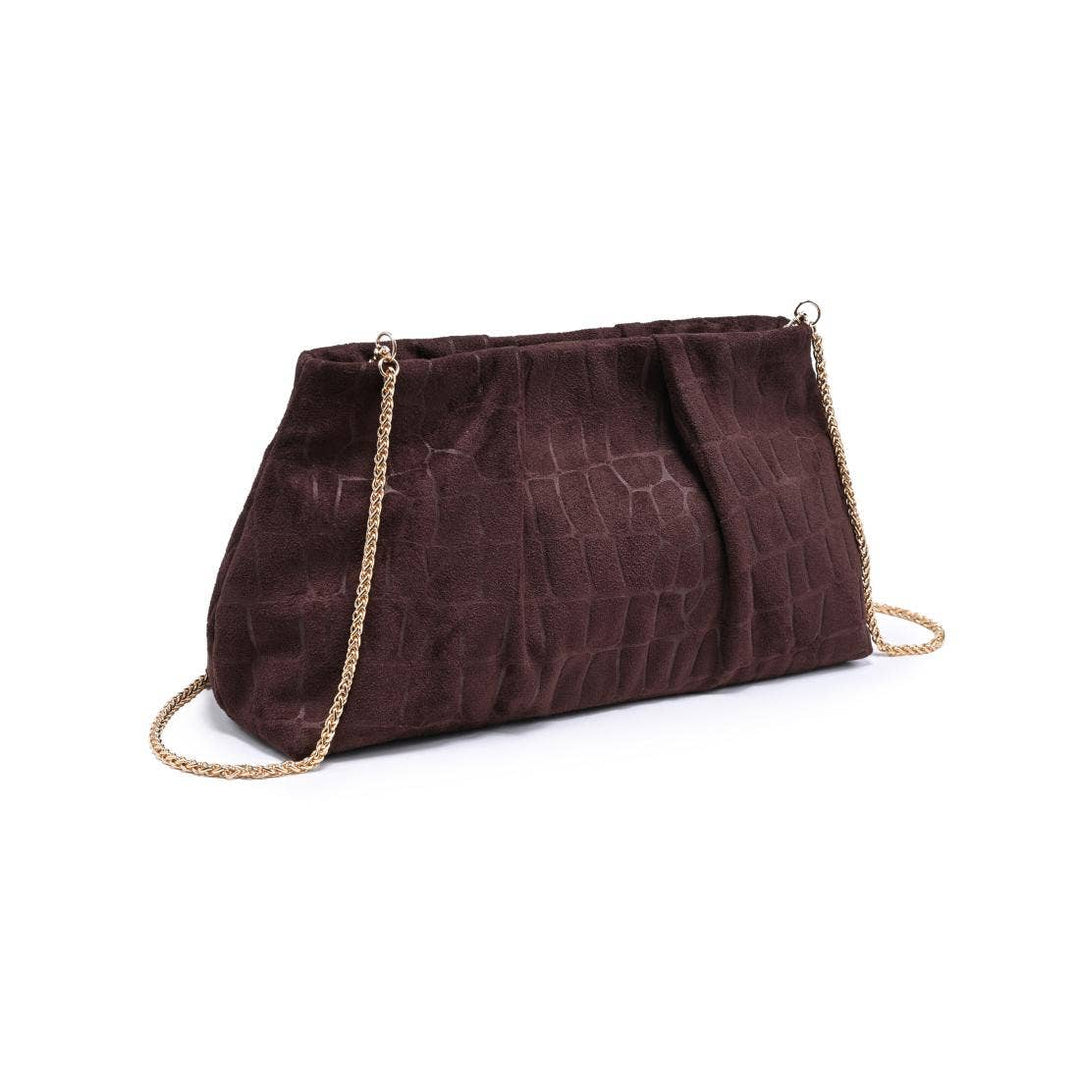 Elva Croco Clutch