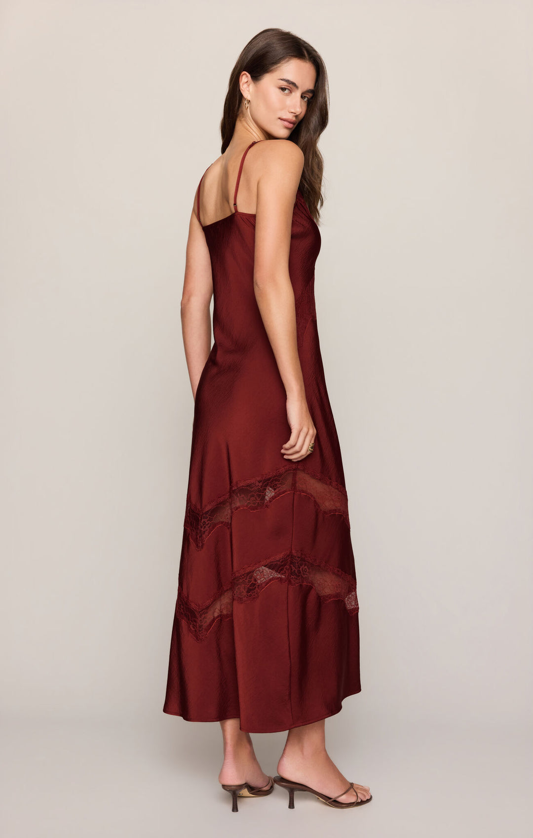 Z Supply Bruna Lace Inset Midi Dress - Capri by Sunset & Co.