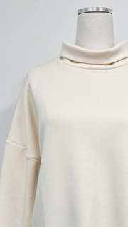 Before You Modal Cowl Neck Long Sleeve Top 