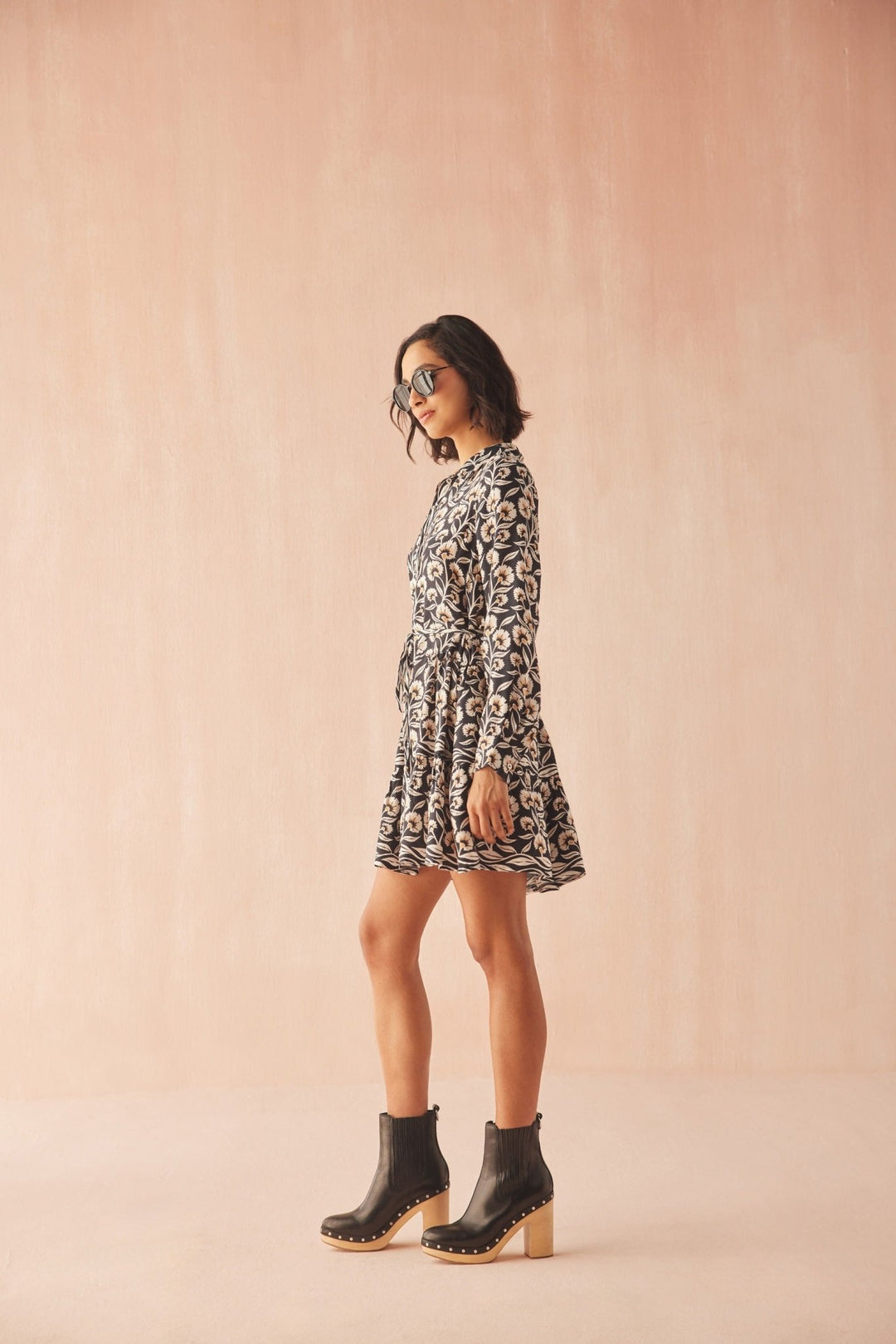 Omika Tula Mini Dress - Capri by Sunset & Co.