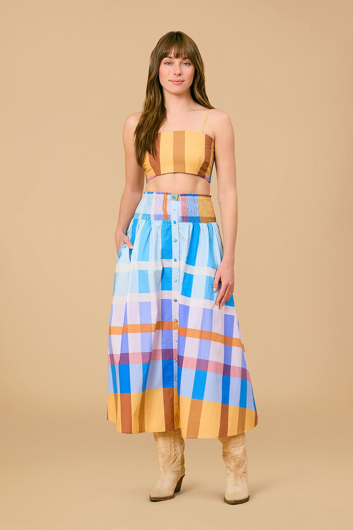 Olivia by Livro Georgia Skirt - Capri by Sunset & Co.