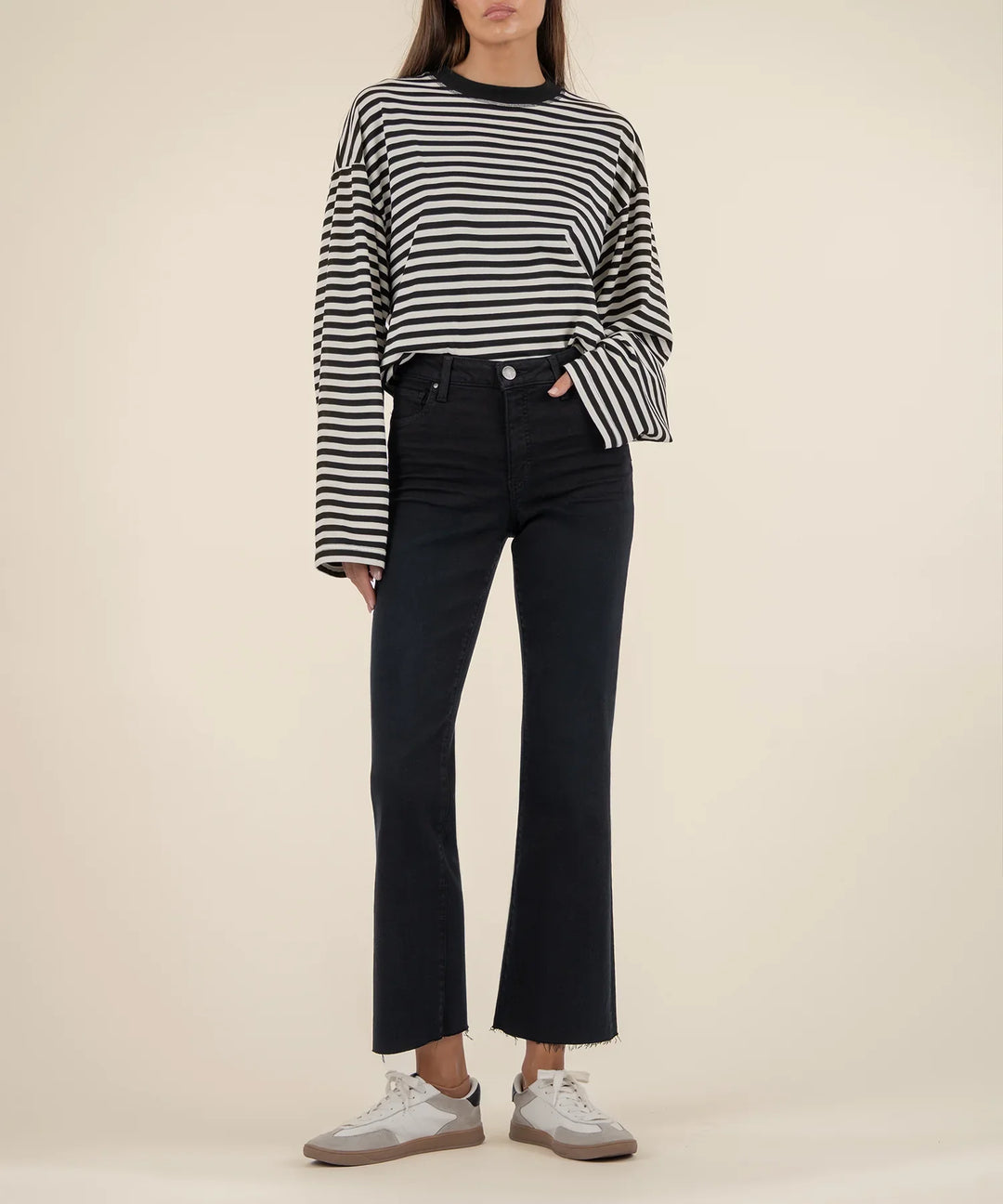 Kut From The Kloth Kelsey High Rise Ankle Flare