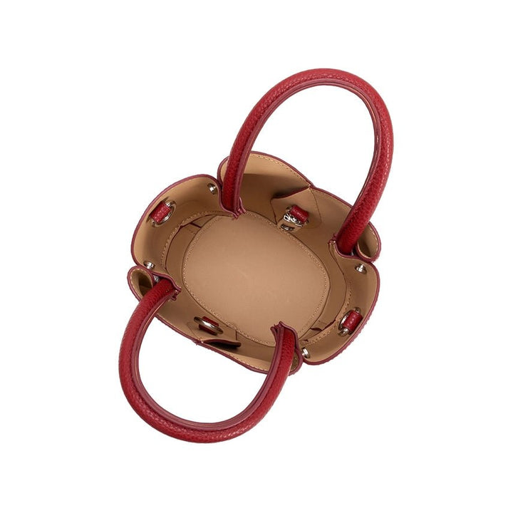 Melie Bianco Tulip Mini Recycled Vegan Leather Top Handle Bag - Capri by Sunset & Co.