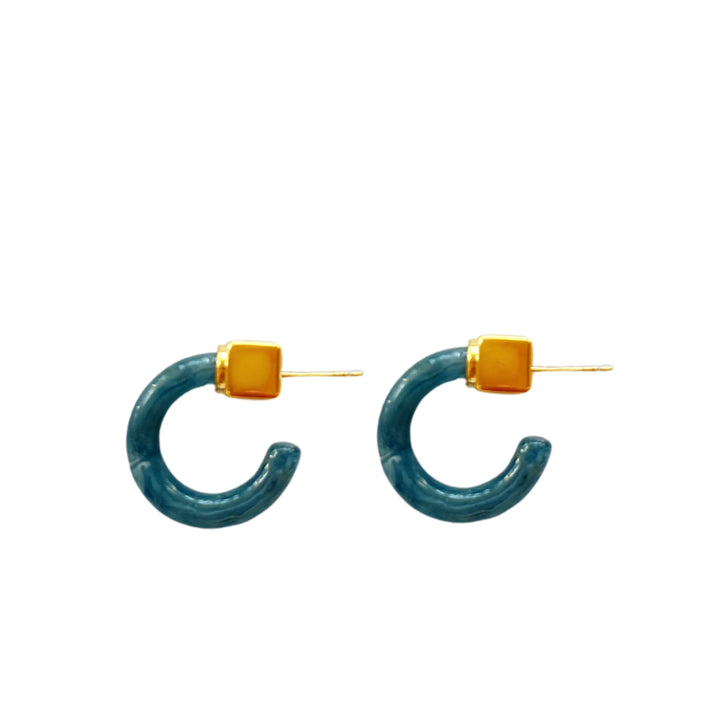 Accessory Concierge Barbados Hoops - Capri by Sunset & Co.