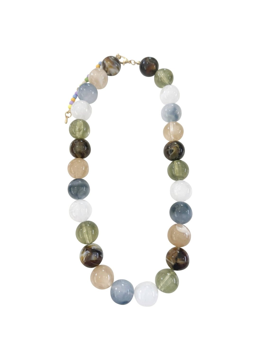 Corrine Chunky Beaded Necklace - Capri by Sunset & Co.