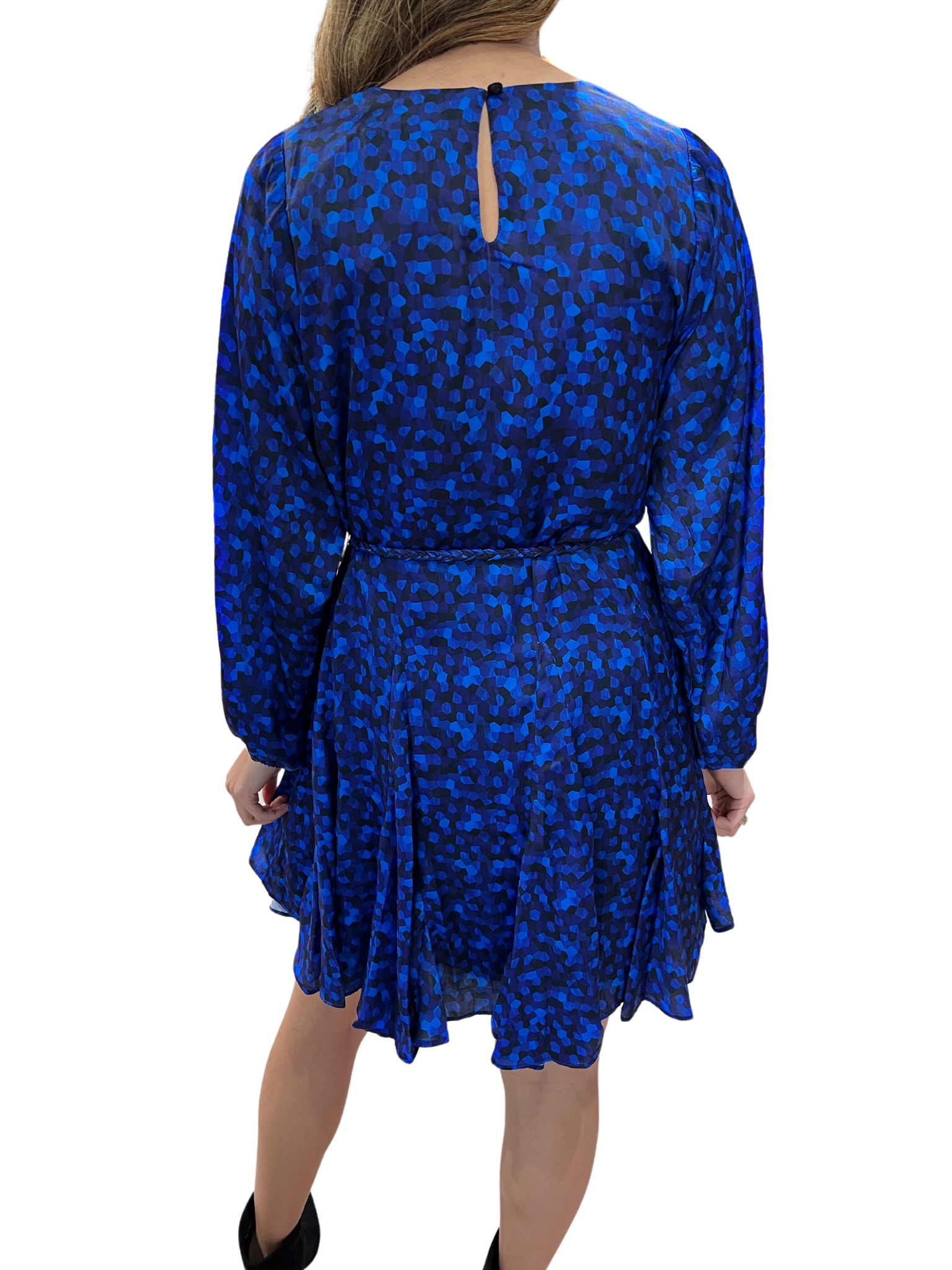 Abigail Dress - Multi Blue