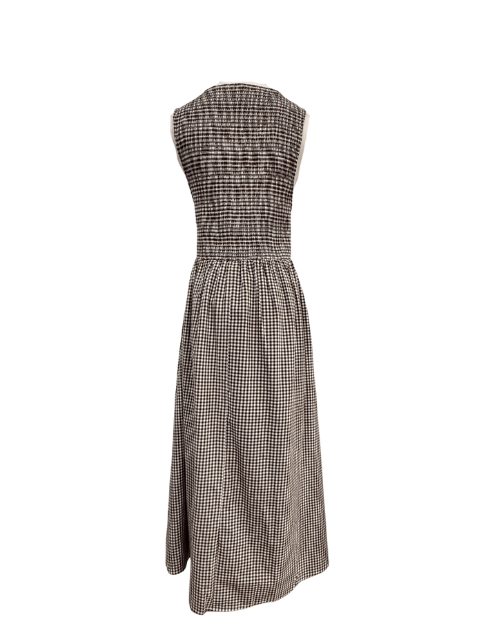 Sleeveless Smocked Midi Dress - Capri by Sunset & Co.