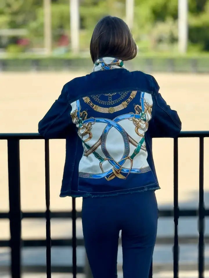 Stacy Bradley Design The Dark Denim Jacket - Capri by Sunset & Co.