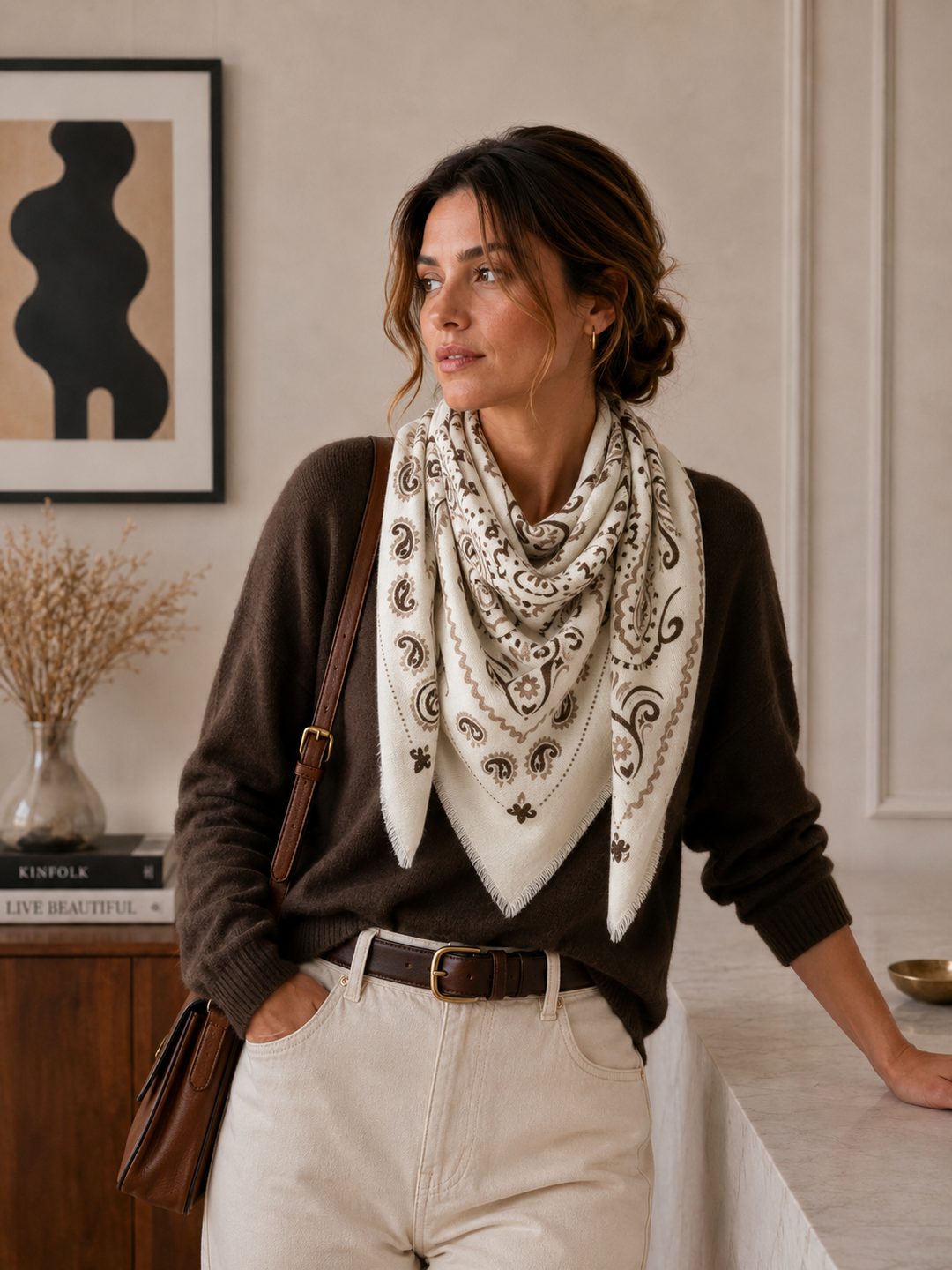 Woolen Square Bandana
