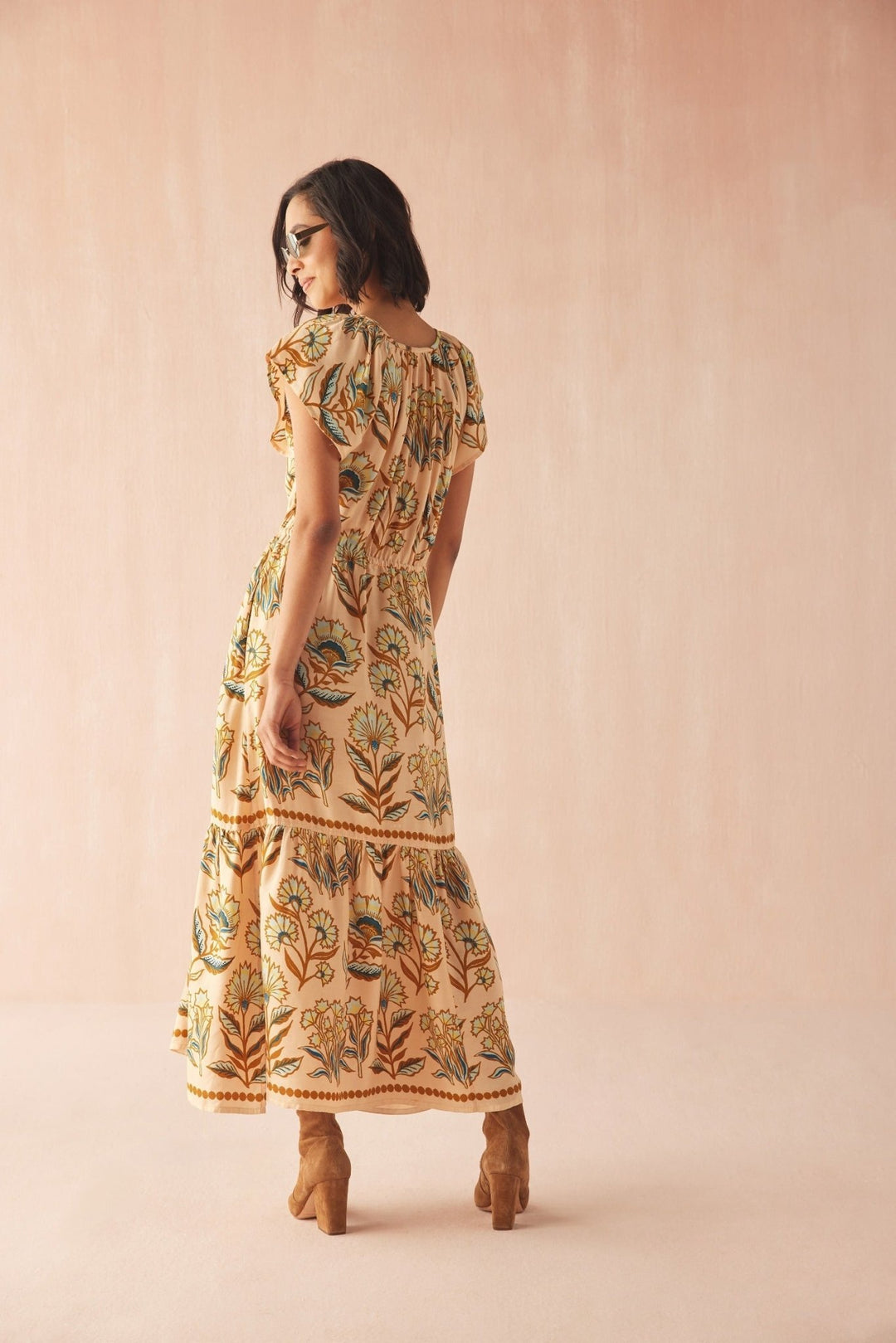 Omika Cora Midi Dress - Capri by Sunset & Co.