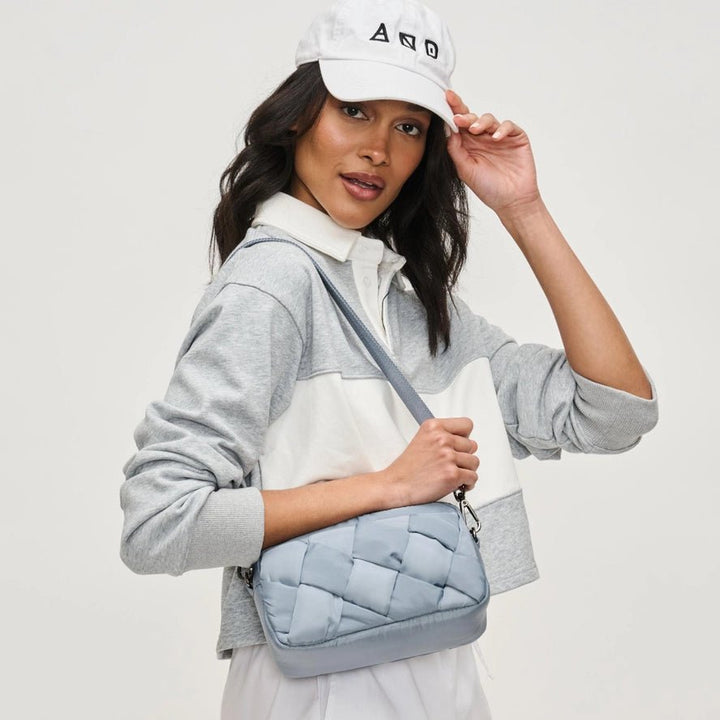 Sol and Selene Inspiration Woven Crossbody - Capri by Sunset & Co.