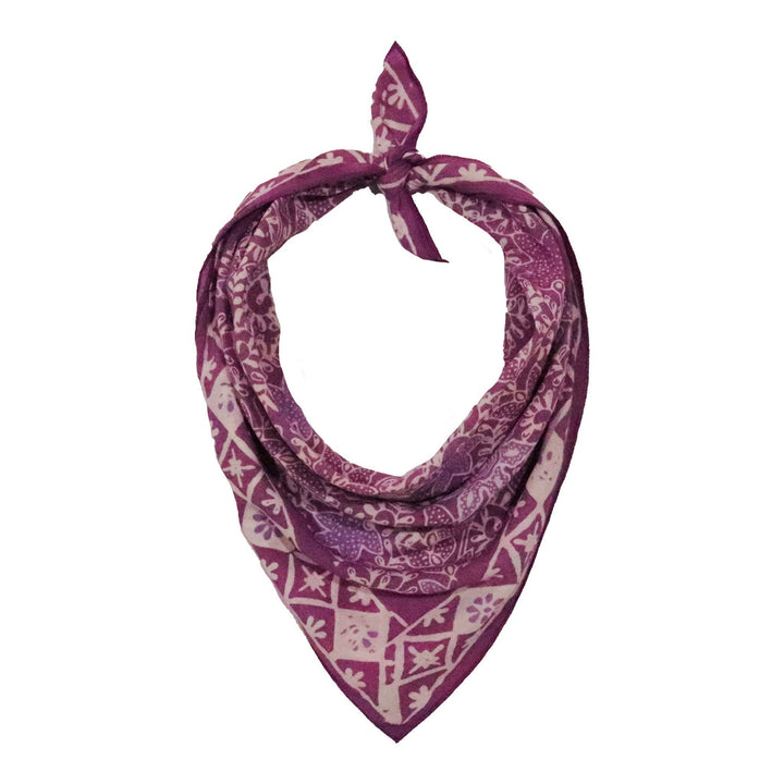 Hand Dyed Batik Bandana