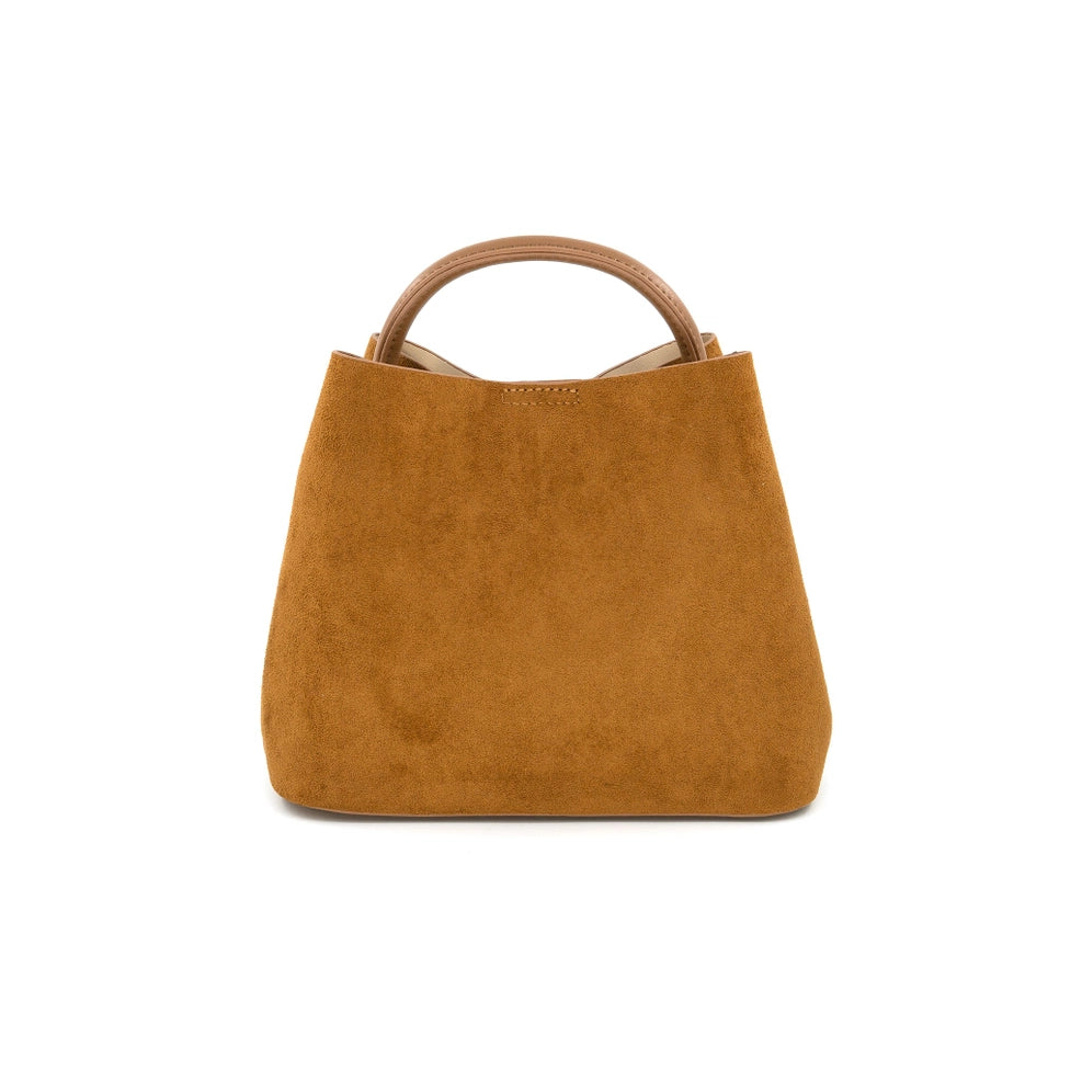 Mini Lucia Suede Bucket Bag