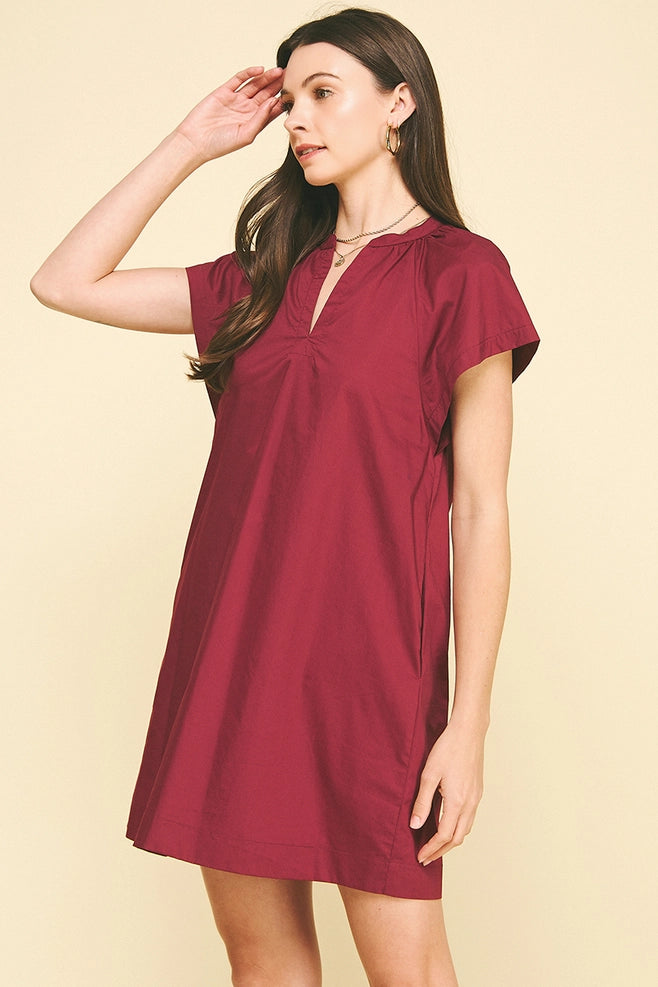 Pinch Tunic Dress