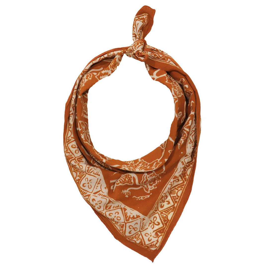 Hand Dyed Batik Bandana