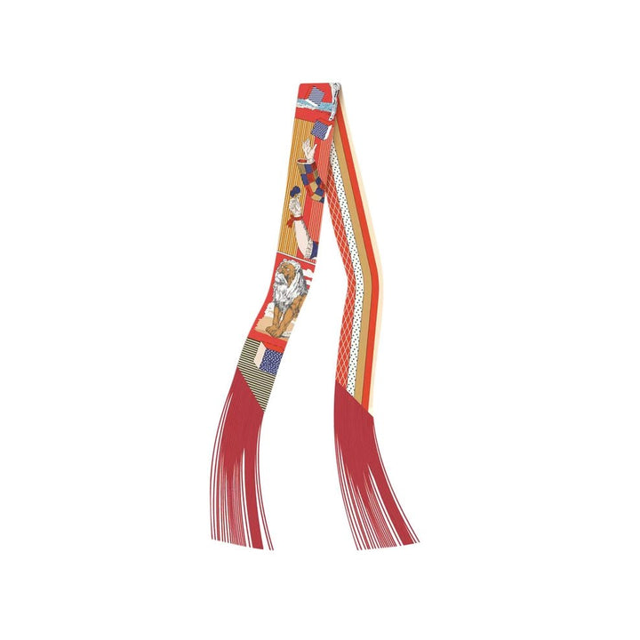Frilly Scarf with Fringe - Capri by Sunset & Co.