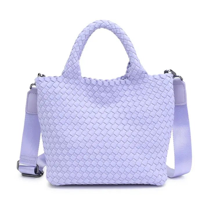 Sol and Selene Small Sky's The Limit Woven Crossbody - Capri by Sunset & Co.