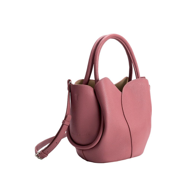 Melie Bianco Tulip Recycled Vegan Top Handle Bag - Capri by Sunset & Co.