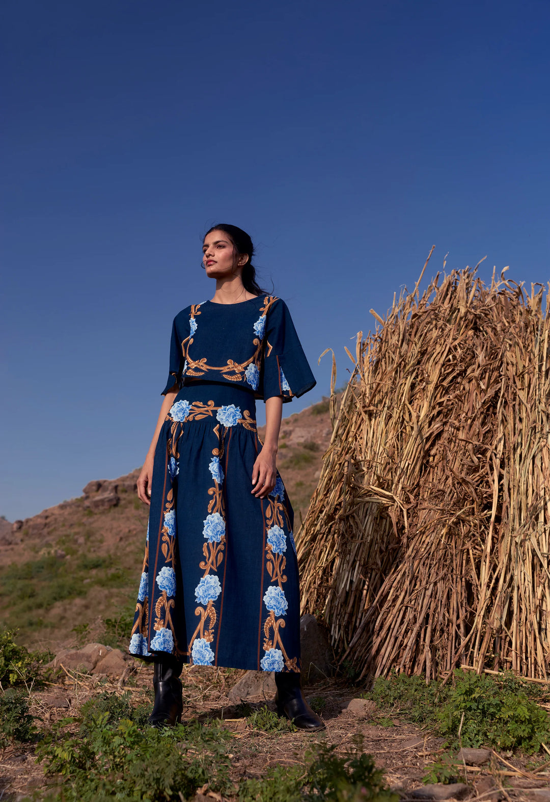 Beyond by Vera Kara Skirt