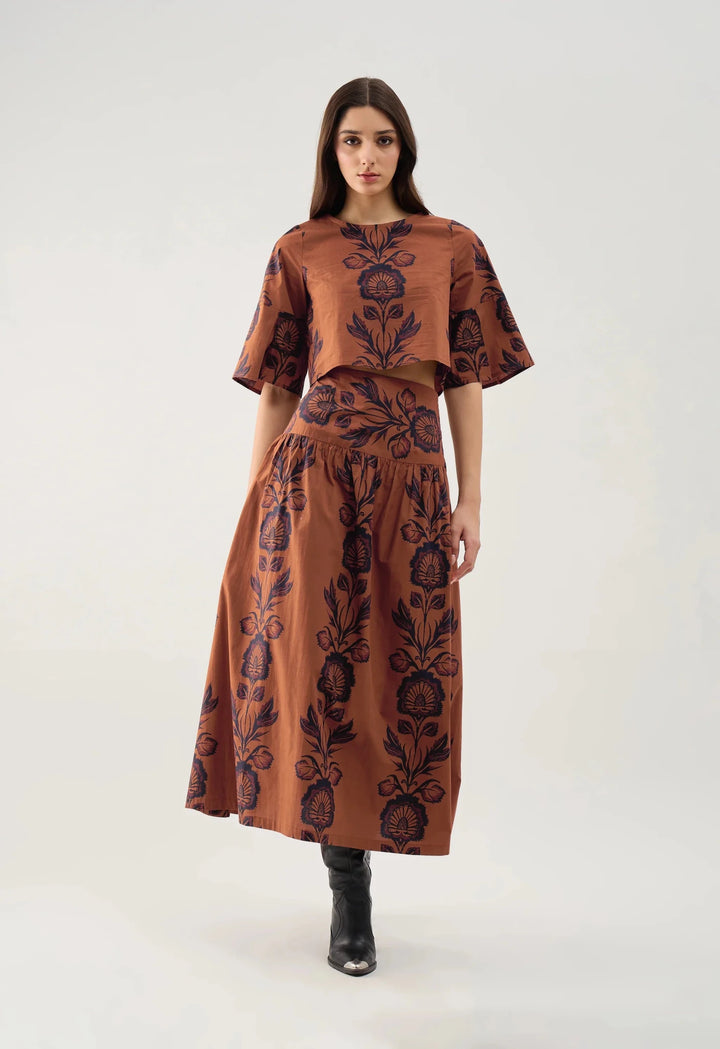 Beyond by Vera Kara Skirt - Capri by Sunset & Co.