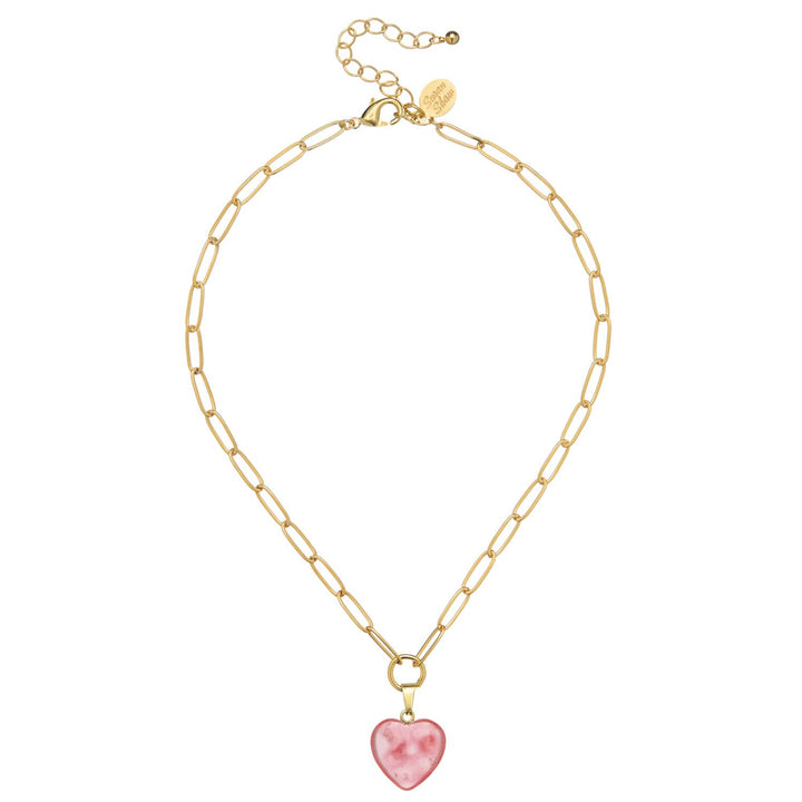 Susan Shaw Audrey Heart Necklace - Capri by Sunset & Co.