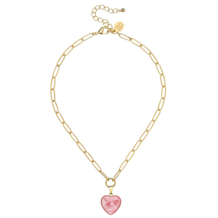 Susan Shaw Audrey Heart Necklace - Capri by Sunset & Co.