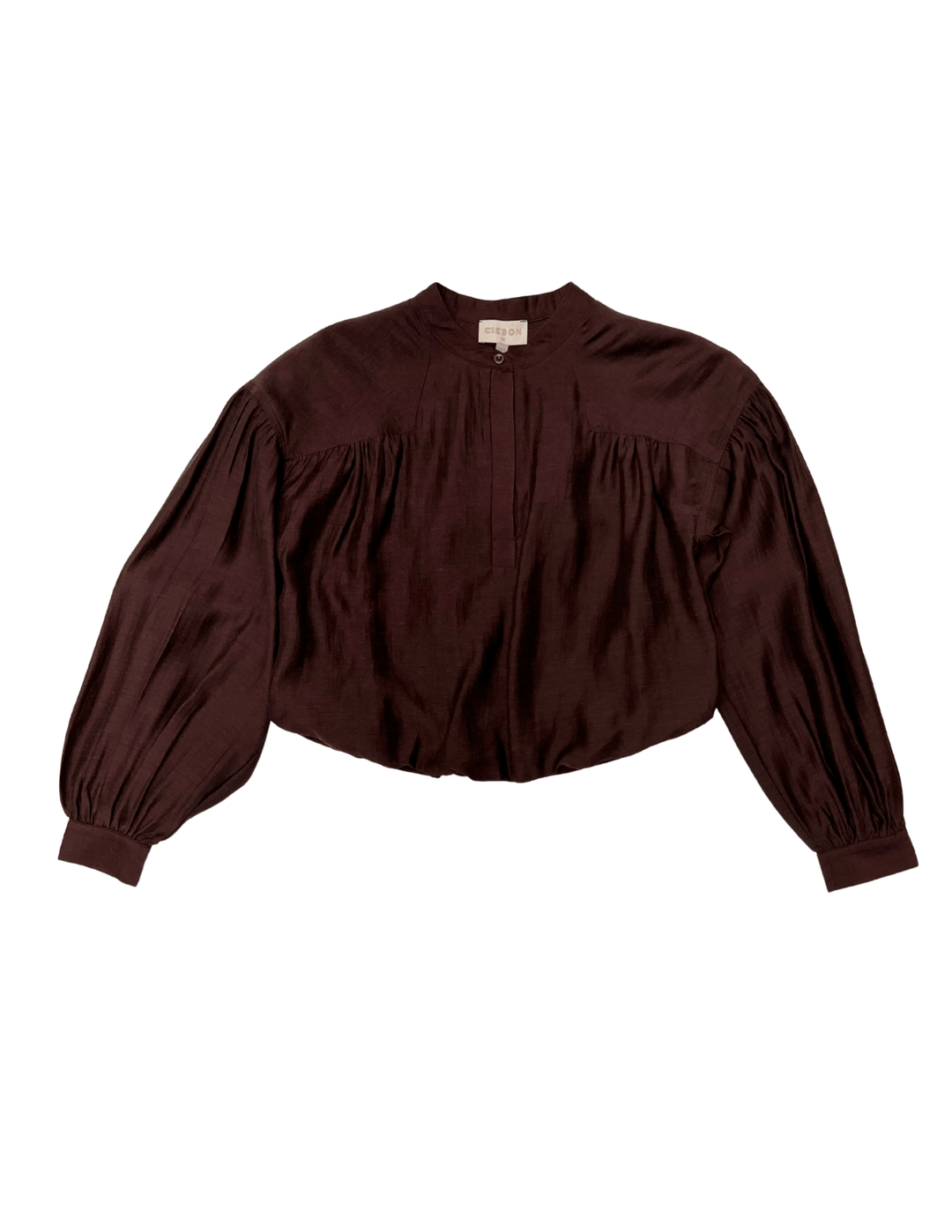 CIEBON Henley Bubble Top - Capri by Sunset & Co.