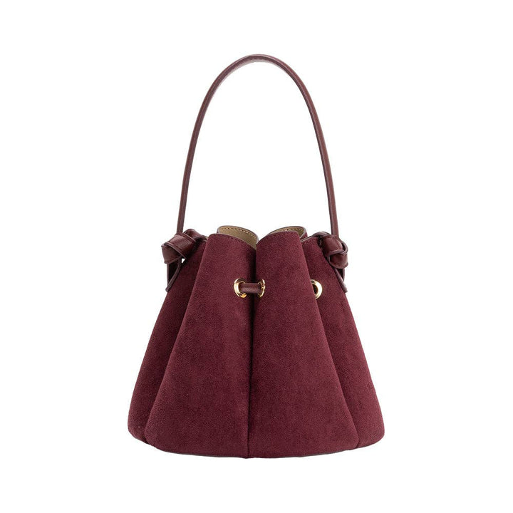 Melie Bianco Laguna Mini Vegan Suede Top Handle Bag