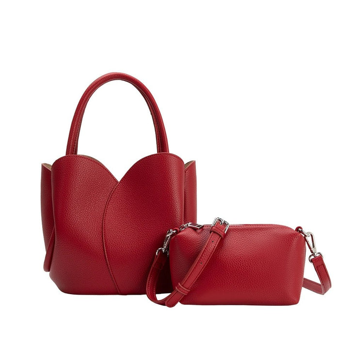 Melie Bianco Tulip Recycled Vegan Top Handle Bag - Capri by Sunset & Co.