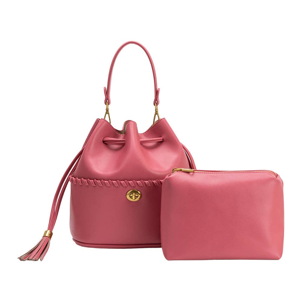 Melie Bianco Janae Recycled Vegan Top Handle Bag - Capri by Sunset & Co.
