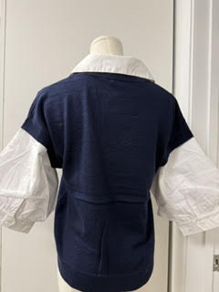 J. Society Puff Sleeve 2-fer