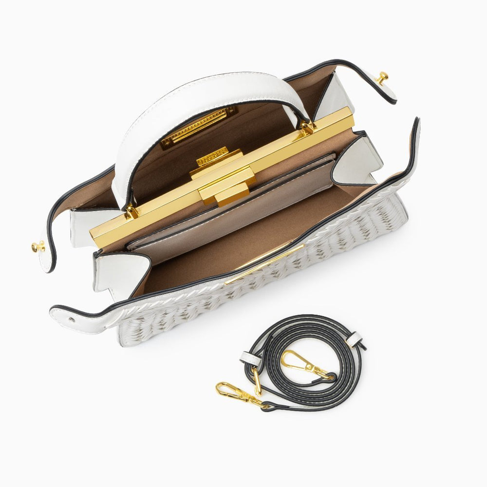 Verano Hill Dionne Woven Handbag - Capri by Sunset & Co.