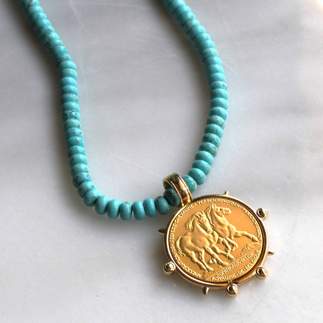 Desert Rider Beaded Necklace - Capri by Sunset & Co.