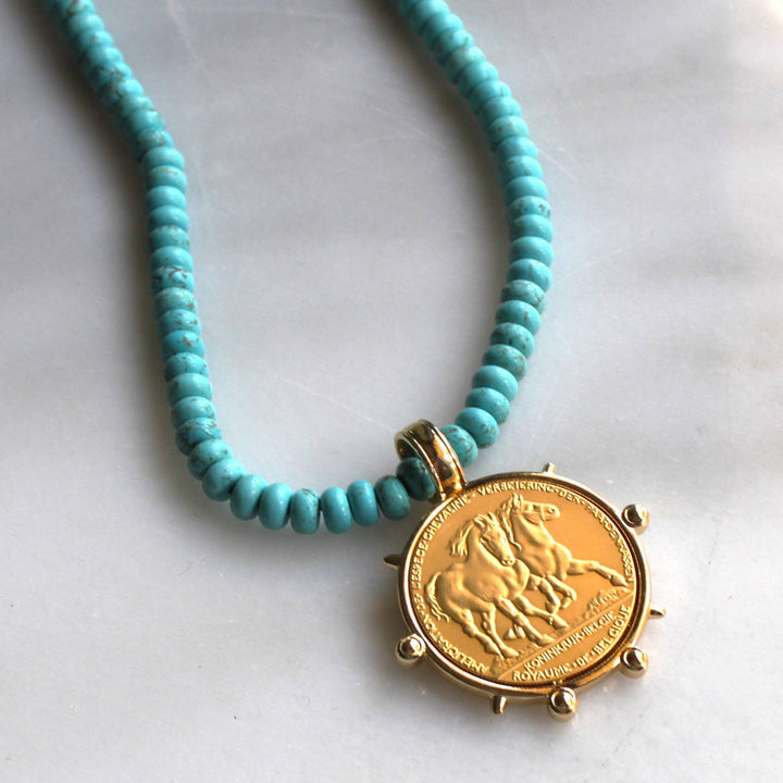 Desert Rider Beaded Necklace - Capri by Sunset & Co.