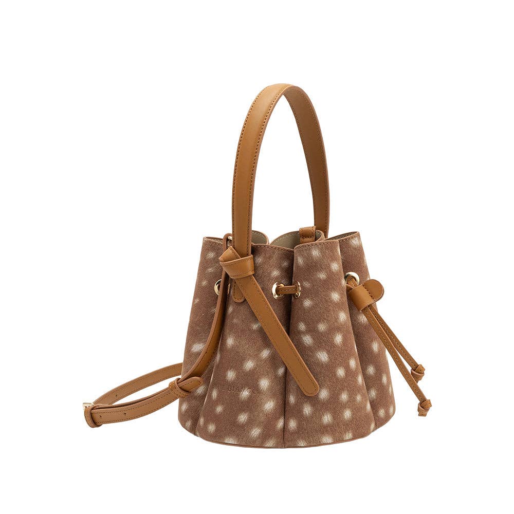 Melie Bianco Laguna Mini Vegan Suede Top Handle Bag