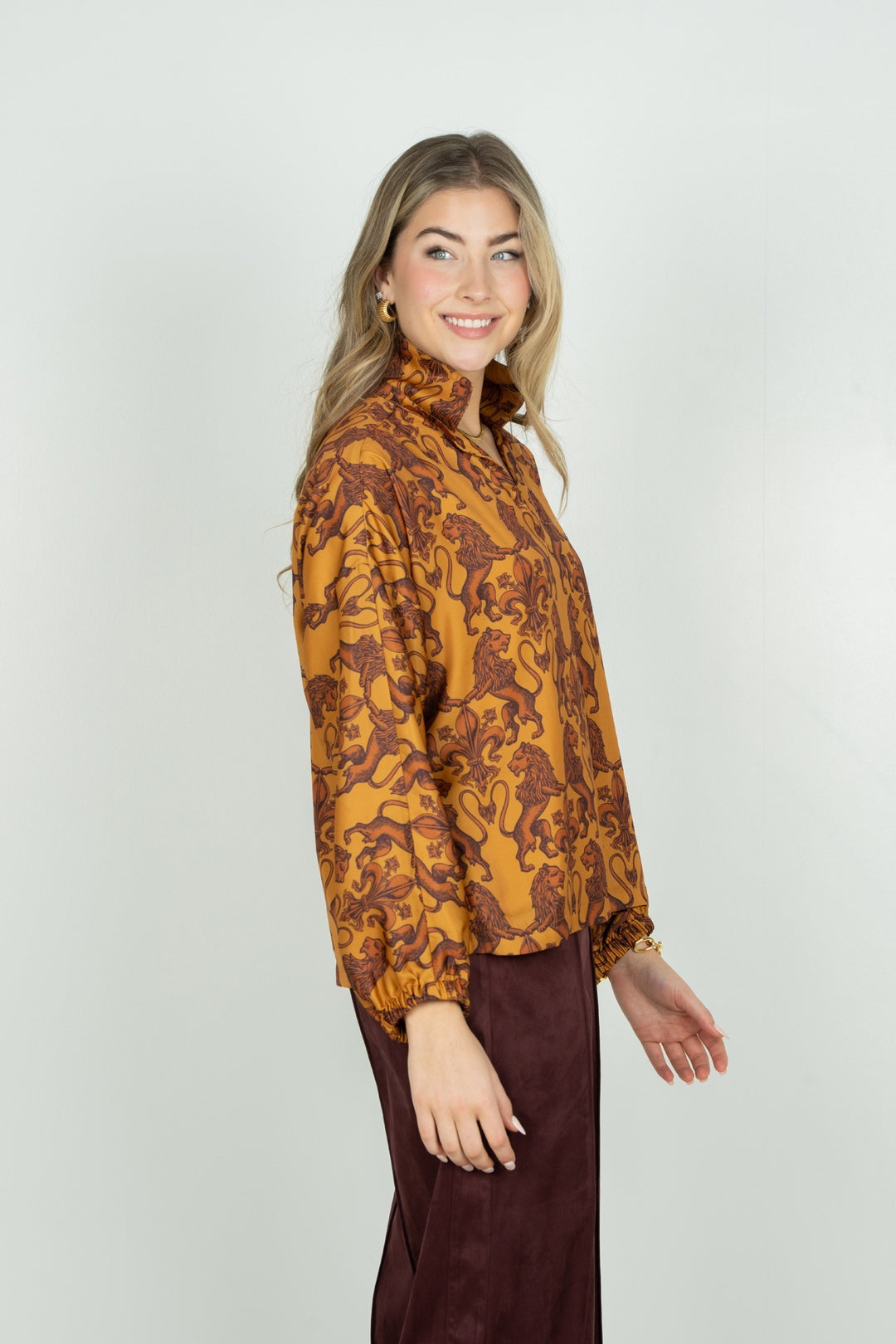 Emily McCarthy Long Sleeve Poppy Top