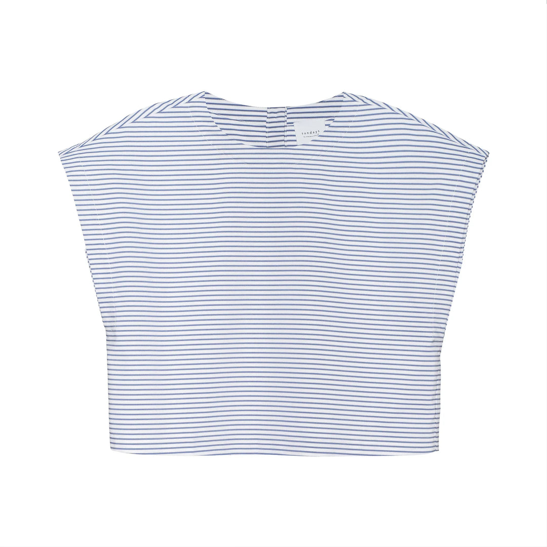 Sundays Stripe Esme Top - Capri by Sunset & Co.