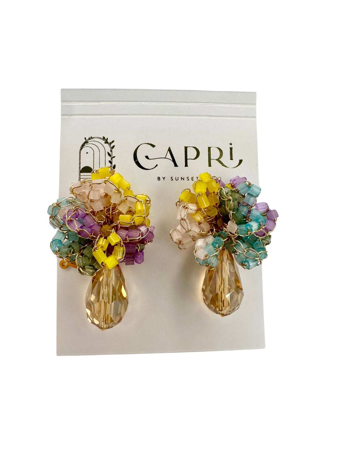 Lavish Mini Drizzle Earrings - Capri by Sunset & Co.