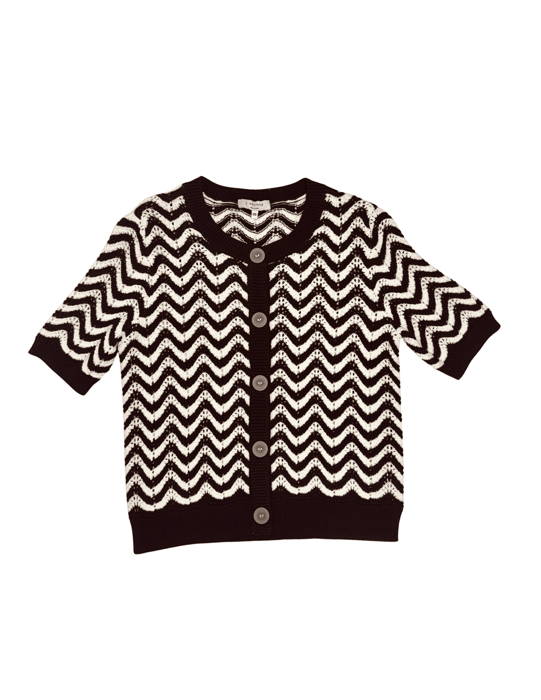 J. Society Chevron Cardigan - Capri by Sunset & Co.