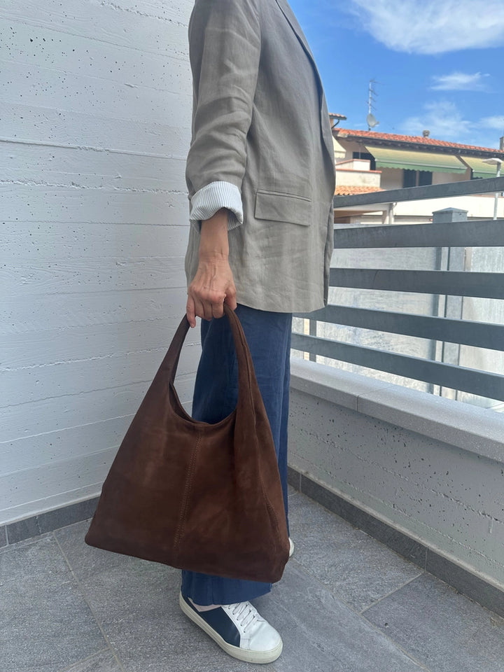 Thea Suede Bag