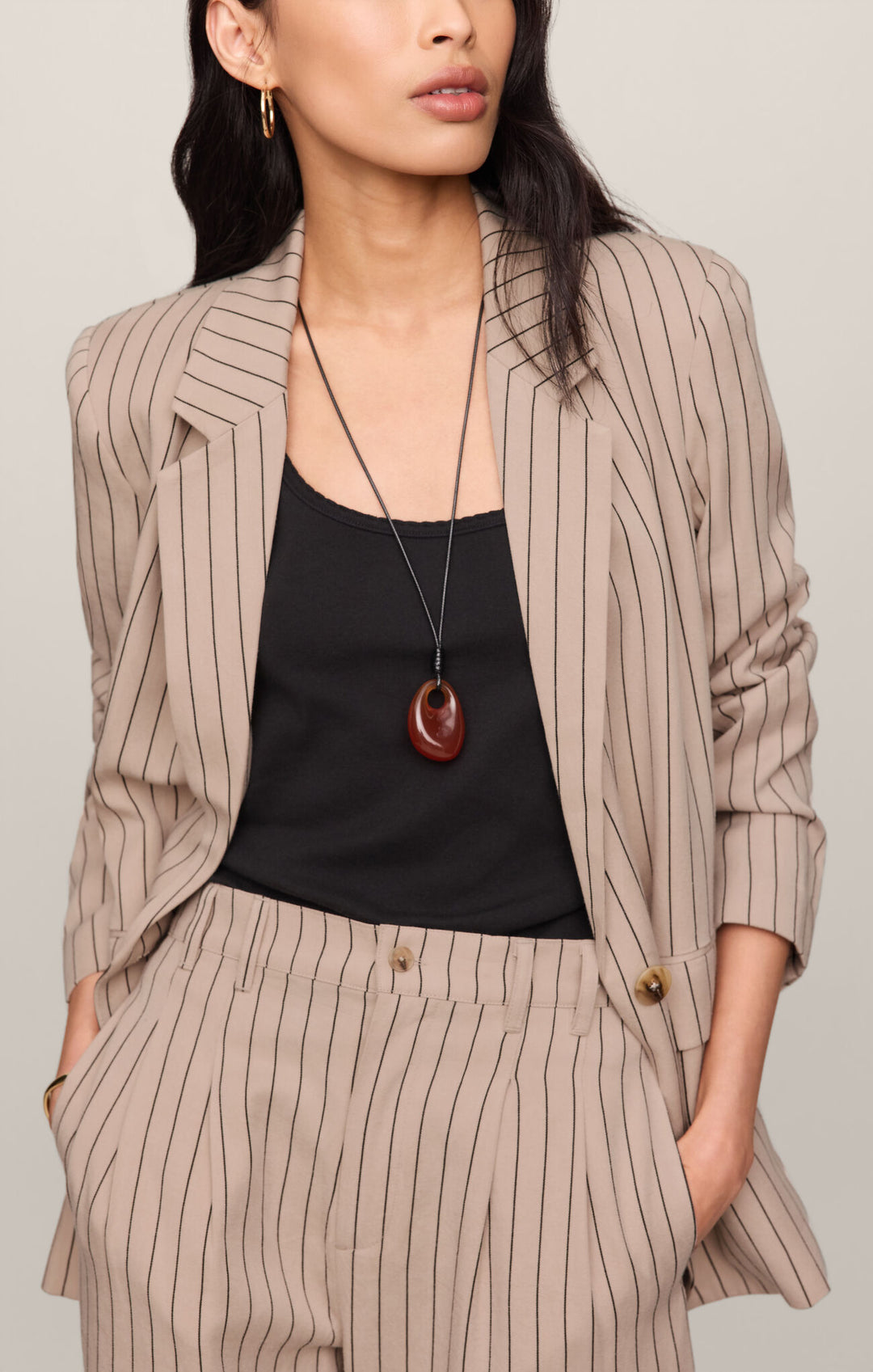 Z Supply Evan Striped Blazer