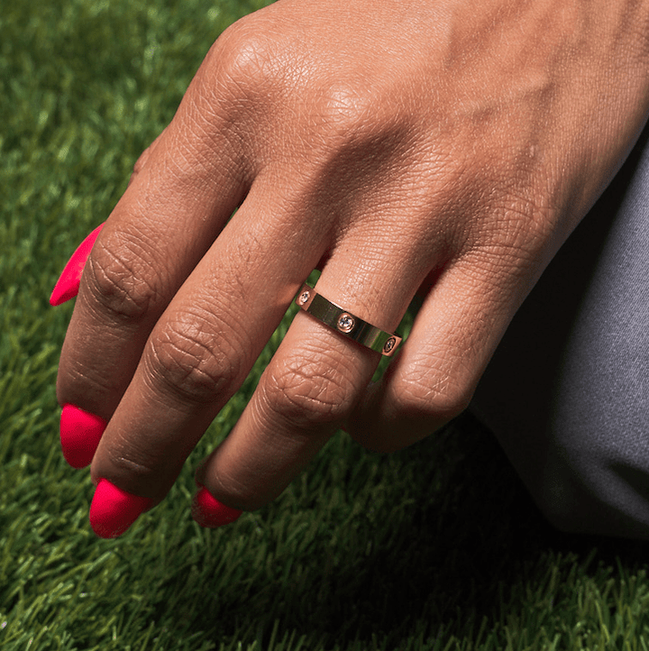 Nikki Smith Designs Corinne Gold Ring - Capri by Sunset & Co.