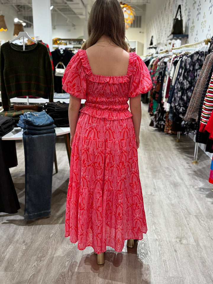 Ro's Garden Percy Midi Dress - Capri by Sunset & Co.