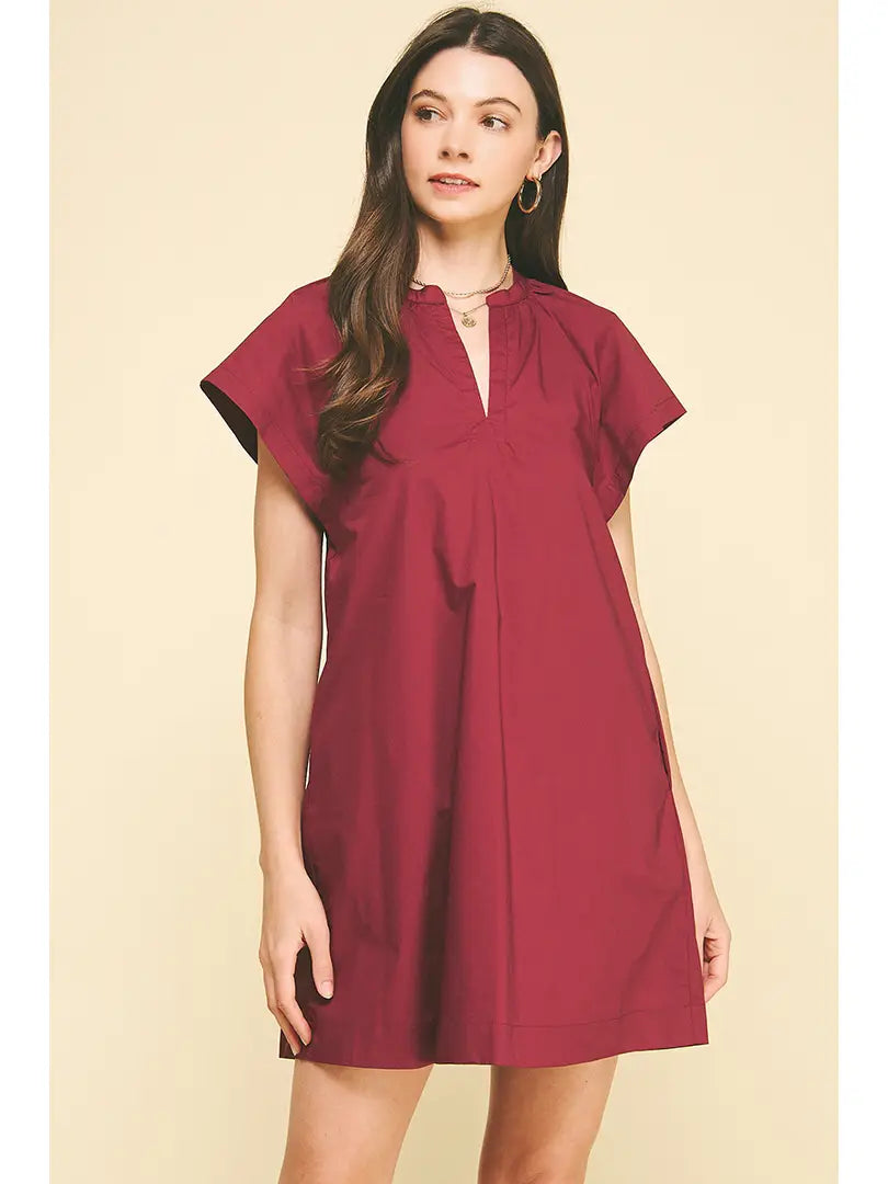 Pinch Tunic Dress