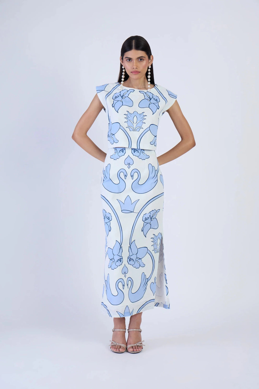 Beyond by Vera Aspen Skirt - Capri by Sunset & Co.