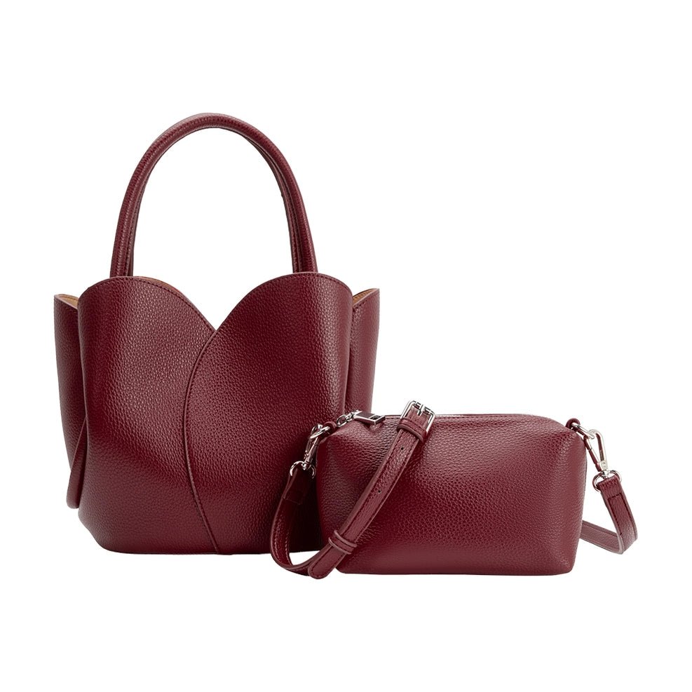 Melie Bianco Tulip Recycled Vegan Top Handle Bag - Capri by Sunset & Co.