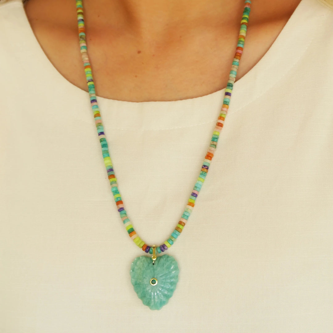 Accessory Concierge Marina Heart Necklace - Capri by Sunset & Co.